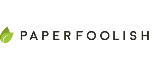 paperfoolish.com logo - creative design agency mumbai